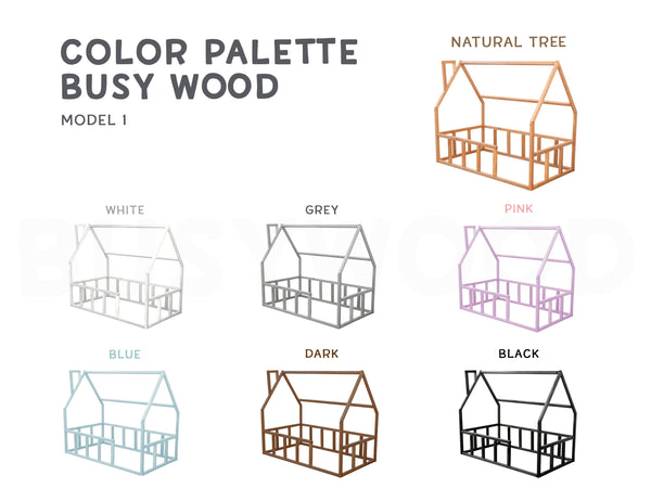 Montessori Toddler Floor Bed for Sleeping Only (Model 1 mini), фото 12