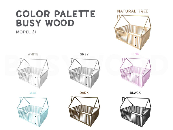 Baby Crib Floor Bed – A Crib-Like Comfort with Floor-Level Safety (Model 21), фото 10