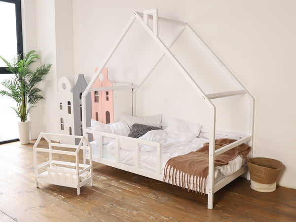 Hand Made Wooden Doll Bed, фото 5