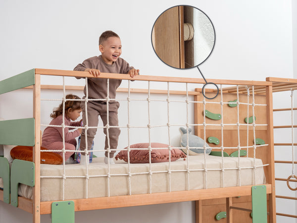 Indoor Playground - Kids’ Bed with Indoor Adventure Space (Jungle Bed), фото 4