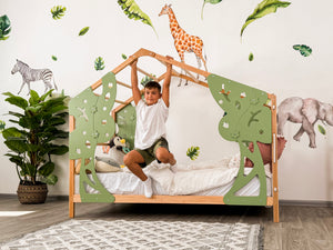 Forest Bed with Legs and Slats - Kids’ Indoor Playhouse, photo 1