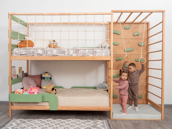 Indoor Jungle Gym – Jungle Gym Bunk Bed for Kids (Jungle Bed), фото 6