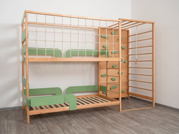 Indoor Jungle Gym – Jungle Gym Bunk Bed for Kids (Jungle Bed), фото 11