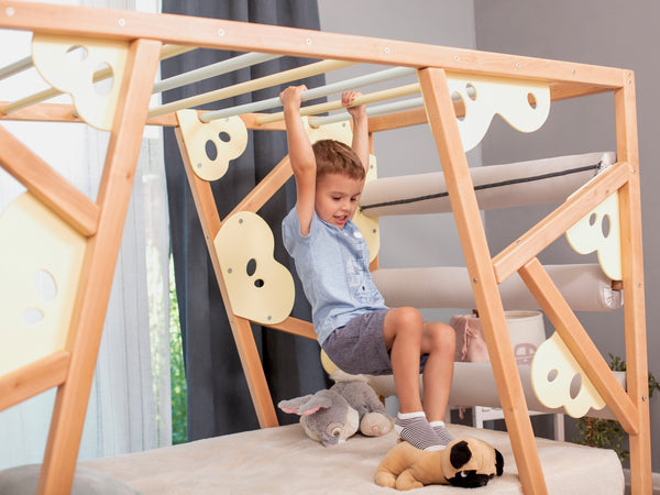 Montessori wood Gym Bed Lemur, фото 7