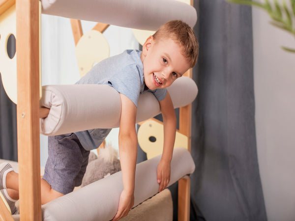 Montessori wood Gym Bed Lemur, фото 4