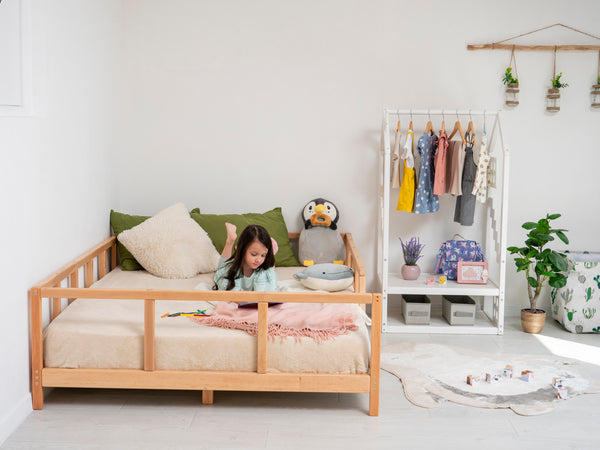 Twin Bed - Stylish Toddler Bed for Independent Kids (Model 10), фото 2