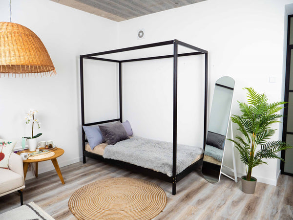 Twin Bed – Handcrafted Wooden Bed for Kids’ Comfort (Model 8), фото 2