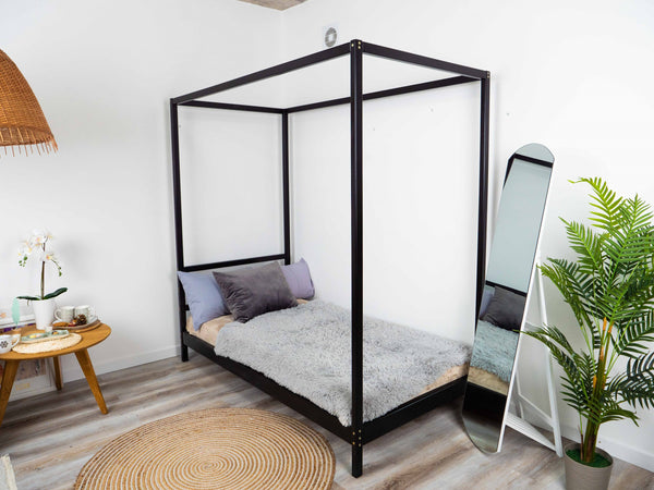 Twin Bed – Handcrafted Wooden Bed for Kids’ Comfort (Model 8), фото 4