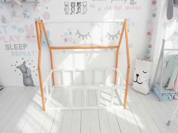 Montessori Floor bed for climbing Platform (Model 1), фото 8