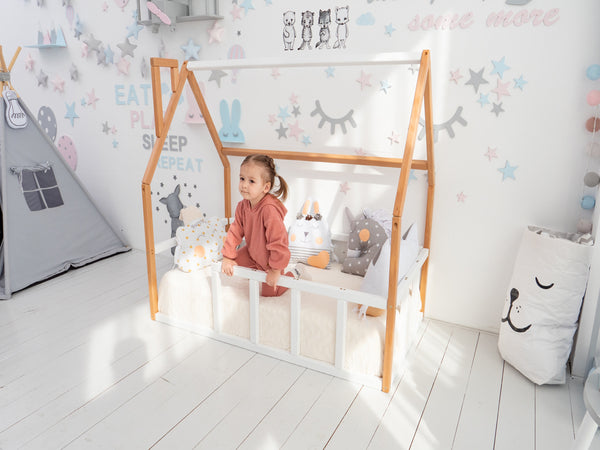 Montessori Floor bed for climbing Platform (Model 1), фото 2