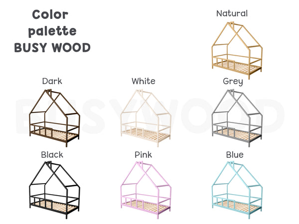 Montessori House Bed for Toddlers ( Model 15 ), фото 9