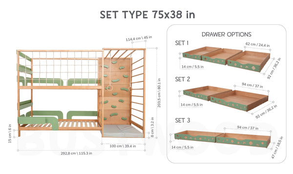 Kids Bedroom Sets – Modern Bedroom Sets for Fun and Comfort (Jungle bed), фото 10
