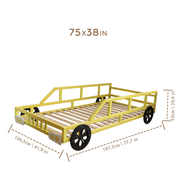 Race Car Bed by Busywood - Twin Size Bed Frame, фото 7