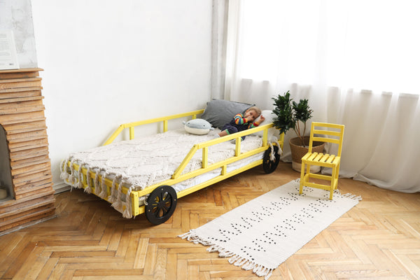 Race Car Bed by Busywood - Twin Size Bed Frame, фото 3