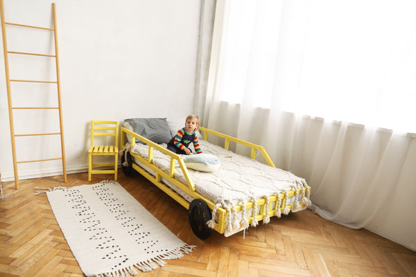 Race Car Bed by Busywood - Twin Size Bed Frame, фото 1