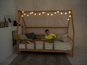 Montessori House Toddler Bed with legs (Model 1), photo 1