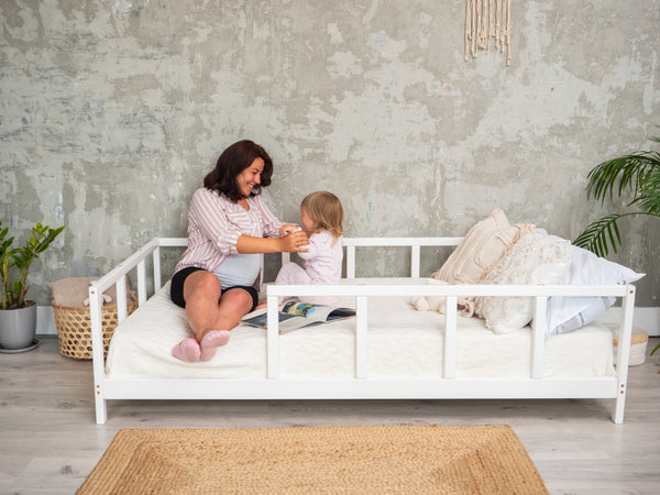 Montessori toddler bed with rails (Model 10), фото 6